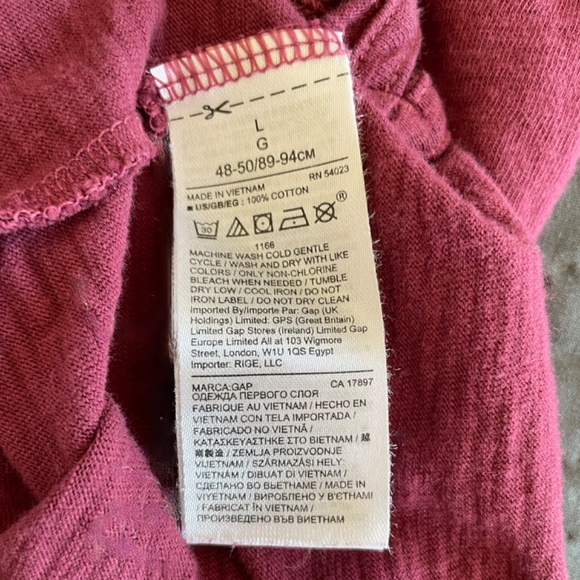 T-SHIRT MEN'S  GAP  size L - Picture 8 of 8